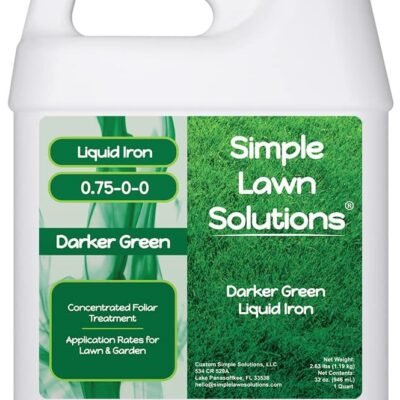 Simple Lawn Solutions - Liquid Iron Fertilizer Darker Green